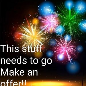 Accepting reasonable offers on everything!😀